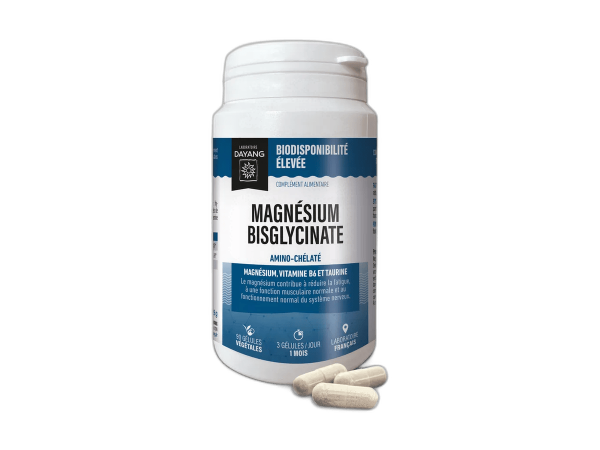 Dayang Magnésium marin et bisglycinate — complément alimentaire